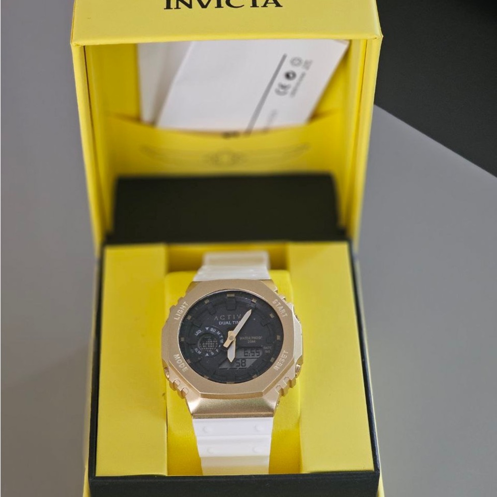 Activa Gold and White Watch